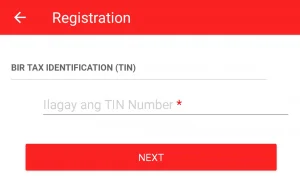 Step 5: Enter Tax Identification number