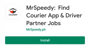 Step 1: Download Mr Speedy on Google Play or IOS Appstore