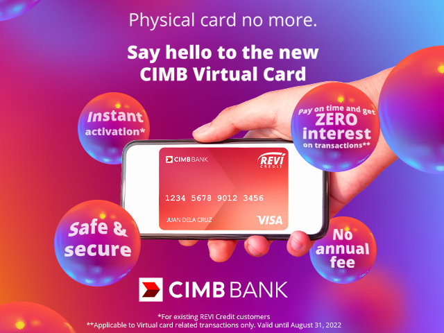 CIMB virtual card
